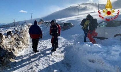 Bufera neve blocca 150 turisti nella stazione sciistica