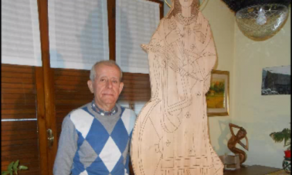 Una copia per la statua della Santa rubata a Calogna