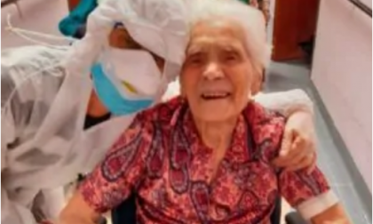 Nonna Ada, biellese, è la più anziana d’Europa ad aver sconfitto il Coronavirus