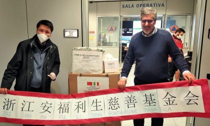 Comunità cinese regala dieci respiratori al Piemonte