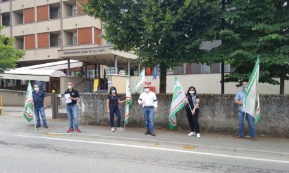 Cisl in protesta all'Opera Pia Curti di Borgomanero: "Giustizia per le Rsa"