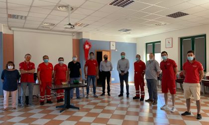 Presidente della Croce Rossa Piemonte in visita a Trecate