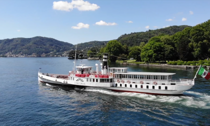 In crociera sul Lago di Como a bordo del piroscafo Concordia