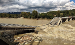 Romagnano ponte crollato: oggi iniziano i lavori di sgombero macerie