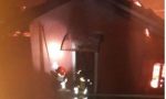 Un'intera abitazione a fuoco a Gignese: intervengono i pompieri