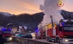 Devastante incendio in Valsesia: case evacuate a Scopa
