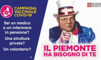 Piemonte al via la vaccinazione degli over 70. Ma servono volontari e Cavour diventa lo zio Sam