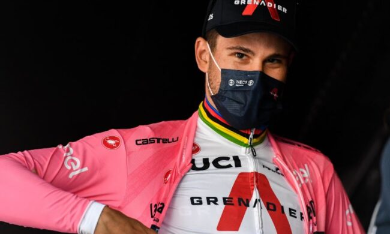 Giro d’Italia: il verbanese Ganna resta in maglia rosa