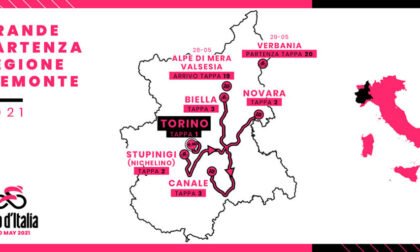 Oggi pomeriggio a Novara arriva il Giro d'Italia: le modifiche alla viabilità