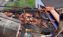 Incendio tetto a Legro di Orta: danni limitati grazie a un passante sconosciuto