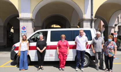 Nuovo pulmino per la Croce rossa di Verbania