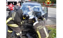 Incidente a Piovino di Borgomanero: due ambulanze sul posto
