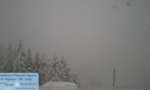 Abbondante nevicata in corso in Val Vigezzo