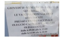 Il Palagreen riaprirà come centro vaccinale venerdì 26