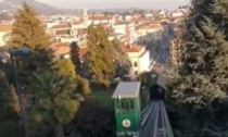 Biella funicolare si blocca all'improvviso: il video