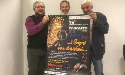 Concerto Telethon torna al Palasport Dal Lago di Novara