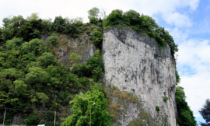 Verifiche geologiche sulla parete della Rocca di Arona: chiuso tratto di Statale