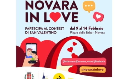 Iniziativa "NovarainLove" fino al 14 in piazza delle Erbe
