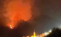 Valle Strona a fuoco da 4 giorni: in fumo oltre 40 ettari
