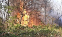 Vasti incendi nel borgomanerese: vigili del fuoco, 78 Aib e 18 automezzi in campo