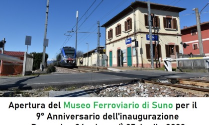 A Suno per il 9° anniversario dall'inaugurazione aprirà il museo ferroviario domenica 24 e lunedì 25 aprile