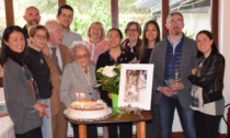 Borgomanero: gli auguri per i 100 anni di nonna Alma Cerise