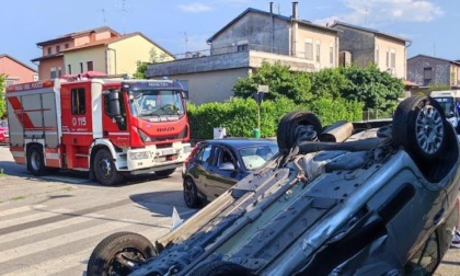 Novara incidente in via Bollati