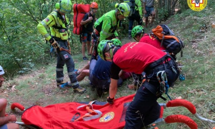 Reazione allergica ad una puntura in ferrata: salvato dal Soccorso Alpino