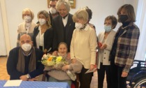 Festa per la novarese Renata Pirrili e i suoi 102 anni