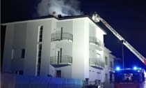 Novara incendio in una palazzina in via Gori