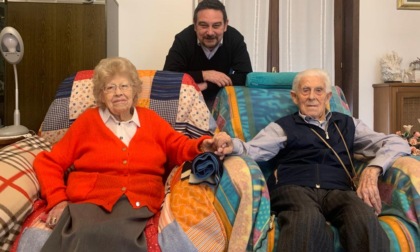 I novaresi Armando e Maria festeggiano 75 anni di matrimonio