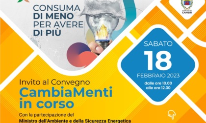 A Cameri domani il convegno "CambiaMenti in Corso" con il Ministro Gilberto Pichetto Fratin