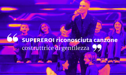 "Supereroi" canzone costruttrice di gentilezza con la benedizione di Novara