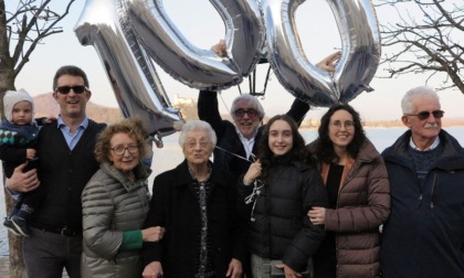 L'aronese Carmen Ballarati Marforio neo centenaria