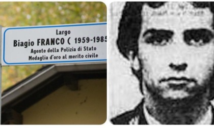 Novara ricorda l'agente Biagio Franco