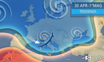 Anticiclone africano con 30°, ma 1 maggio sotto piogge e temporali