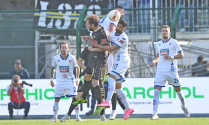 Il Novara Fc sconfitto a Trento per 2 - 1