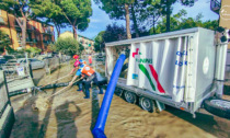 Anche una idrovora dal Cusio nella missione Anpas in Emilia Romagna