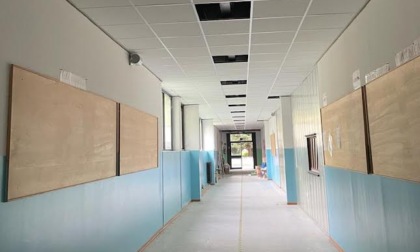 Ediliza scolastica: in piena attività i cantieri al liceo Fermi di Arona