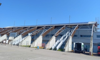Pannelli fotovoltaici sul complesso sportivo Terdoppio