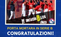 Il PortaMortara Novara Baseball&Softball è promosso in Serie B