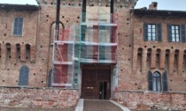 A Galliate si restaura la torre centrale sud del castello