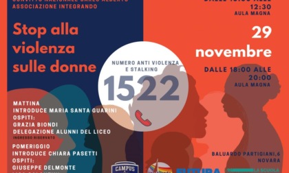 Il Convitto Carlo Alberto protagonista di una giornata per dire "no" alla violenza contro le donne