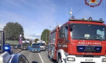 Incidente a Borgomanero: a scontrarsi un’auto e un’ambulanza