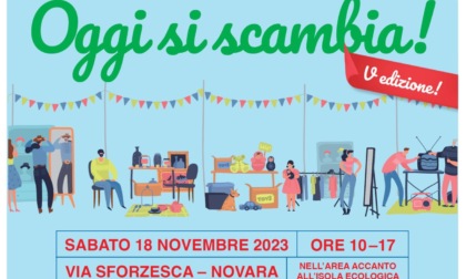 Settimana per la riduzione dei rifiuti: "Oggi si scambia" sabato a Novara