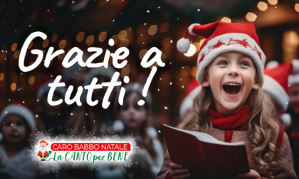 Caro Babbo Natale La CANTO per BENE, un successo straordinario... grazie a tutti voi!