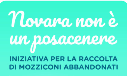 “Novara non è un posacenere”: iniziativa di raccolta di mozziconi “abbandonati”