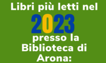 Un anno in numeri: i libri più letti alla Biblioteca di Arona nel 2023