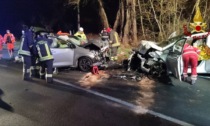 Incidente tra 2 auto sulla SS527 a Oleggio, 4 feriti
