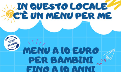 Anche a Novara e Vco l'iniziativa per favorire l'accesso al ristorante di famiglie con bimbi